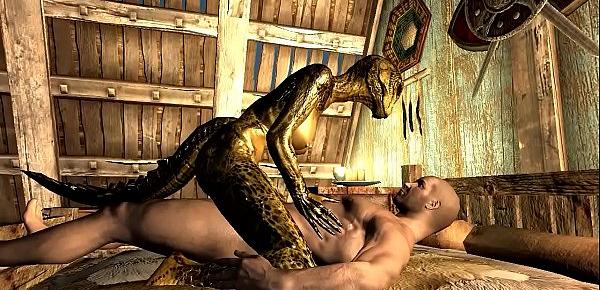  The female Argonian and Demis Episode 2